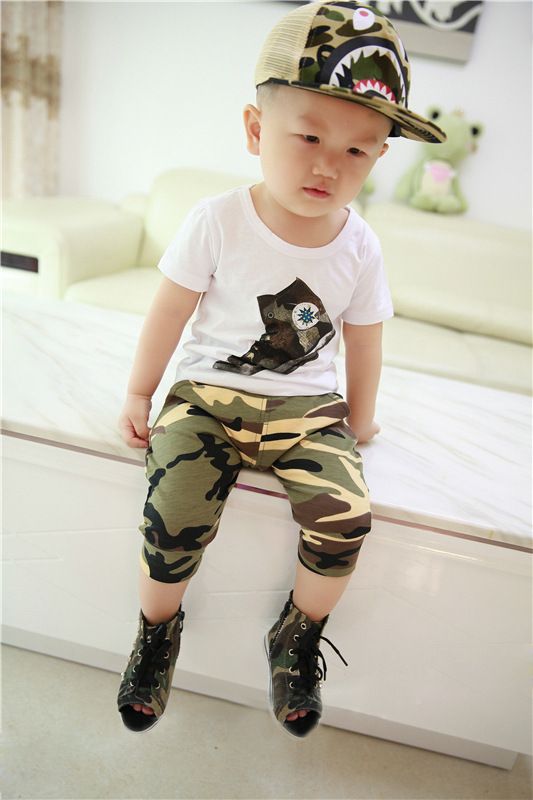 2021 Summer Childrens Outfits Sets Baby Kids Suit Cute Cartoon Baby ...