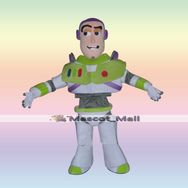Buzz Lightyear Halloween Mascot Costume Anime Cosplay Hero Adults Dress Clothing