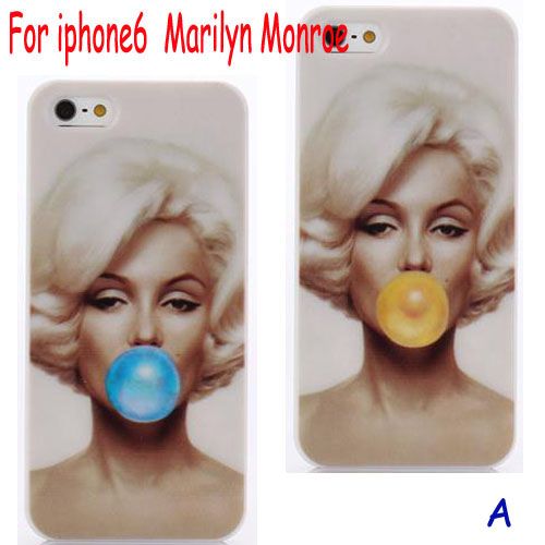 Marilyn retrato de goma teléfono caso se adapta iPhone Marilyn retrato de goma teléfono caso se adapta iPhone