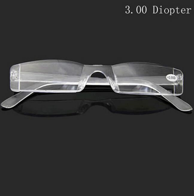 Cheap Reading Glasses Slim Plastic Tube Reading Eyeglasses Plastic Case