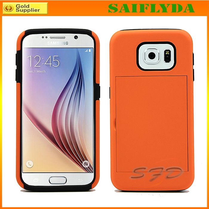 Galaxy S6 Phone Cases PC+TPU Protective Cover Samsung S6 Case Scratch