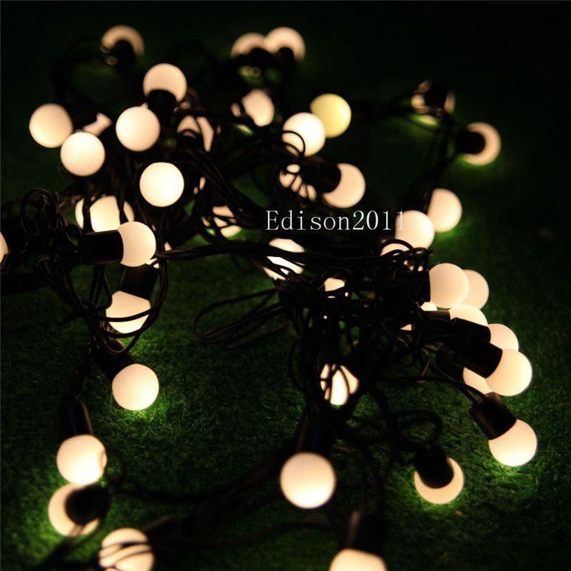 Edison2011 Mini Globe Light Ball Led Christmas String Lights 5M 50leds
