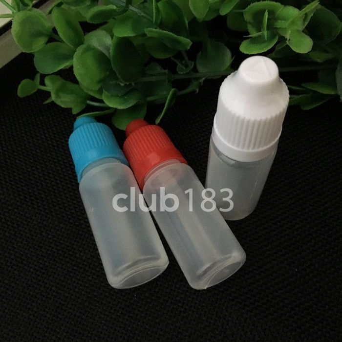 2018 High Quality E Liquid Bottles PE E Juice Bottle 10ml Empty E Liquid Bottle Fast Shipping