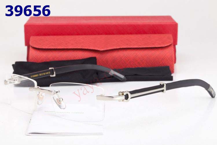 Name Brand Glasses Frames Fashion Rimless Eyeglass Frame Wood Leg Good Lenses Dropship From Yaya