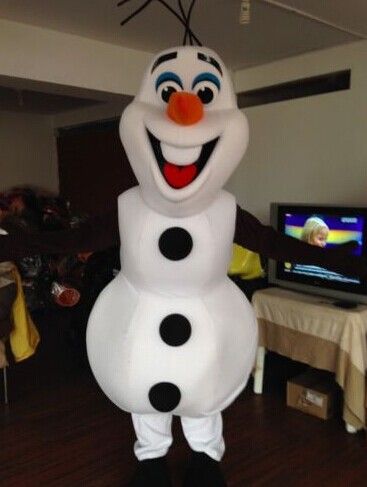 Hot Sale Mascot Costume Cartoon Character Costume Snowman Olaf Mascot Costume From Mascotshow, $101.53 | DHgate.Com