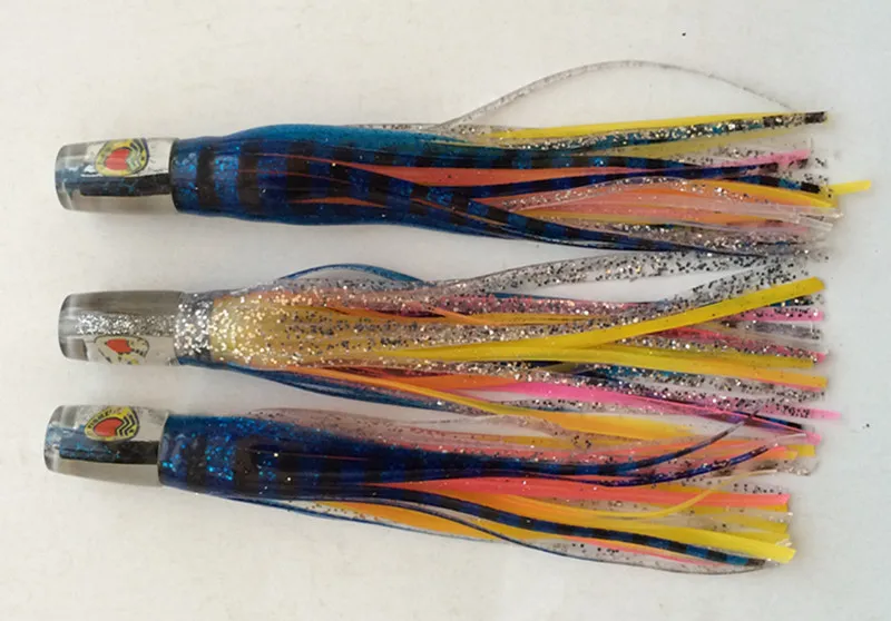 Lot De 16 Paquets De Leurres Octopus Fluo - Pêche En Mer, Bateau, Traîne - Grauvell, Autain