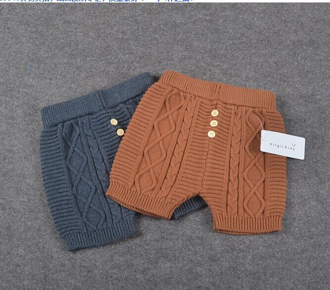 knitted baby shorts