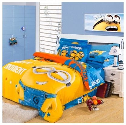 minions crib bedding set