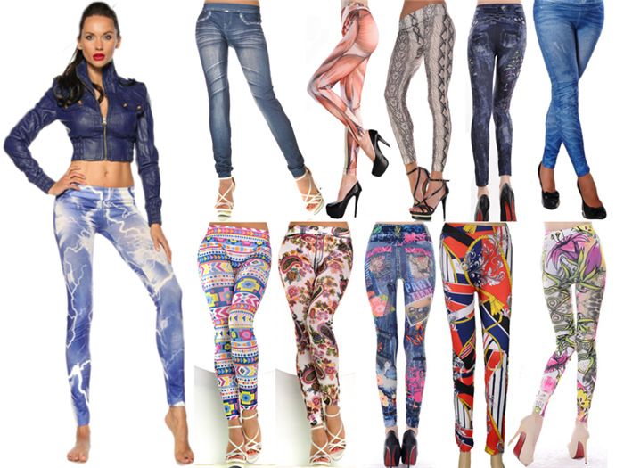latest jeggings for ladies