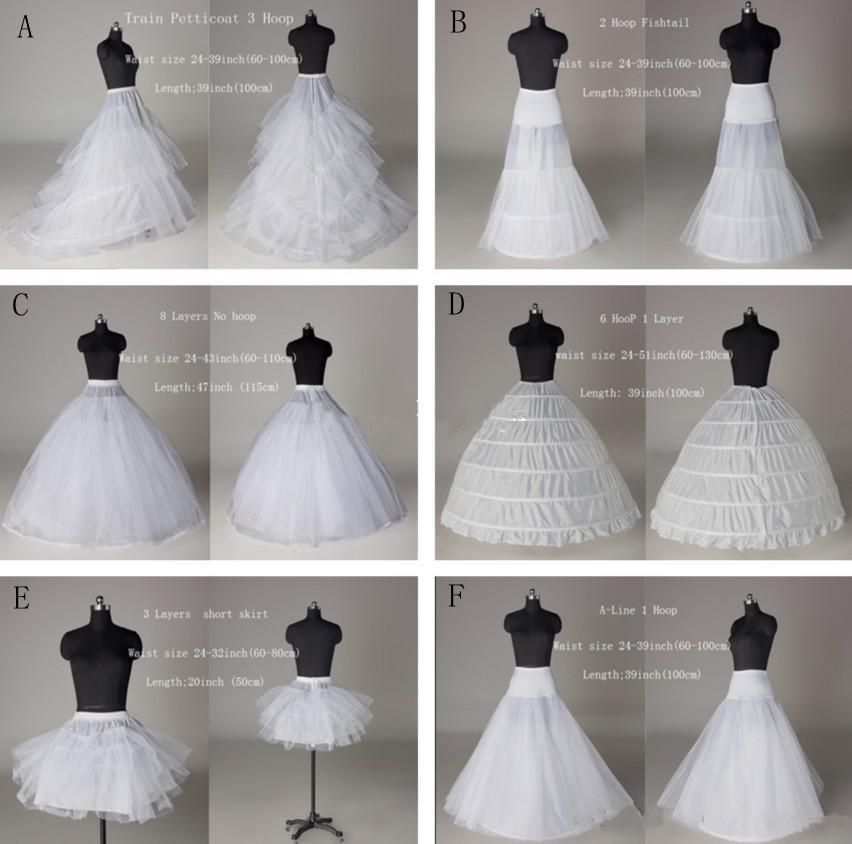 Acquistare Biancheria A Basso Costo Di 6 Stili Di Louis Vuitton / Abito Da  Sposa / Hoop / Hoopless / Short Di Crinoline / Slip / Underskirt Abiti Da  Sposa In Linea