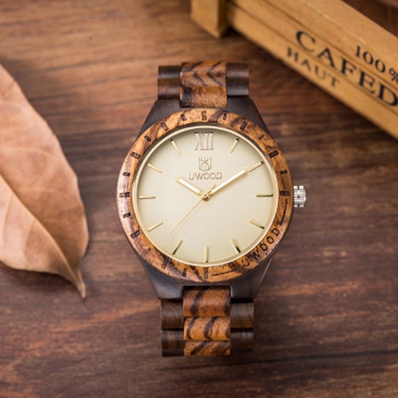 Acquistare Marca Uwood Men `s Wood Watches Uomo E Donna Orologio Al Quarzo  Moda Casual Cinturino In Legno Da Polso Da Uomo Relogio Economico |  Consegna Veloce E Qualità | It.Dhgate