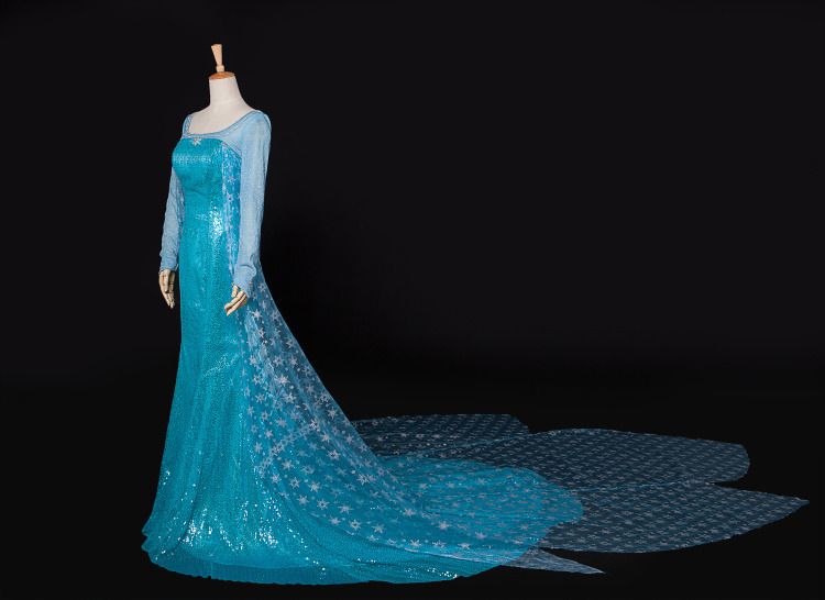 elsa snowflake dress