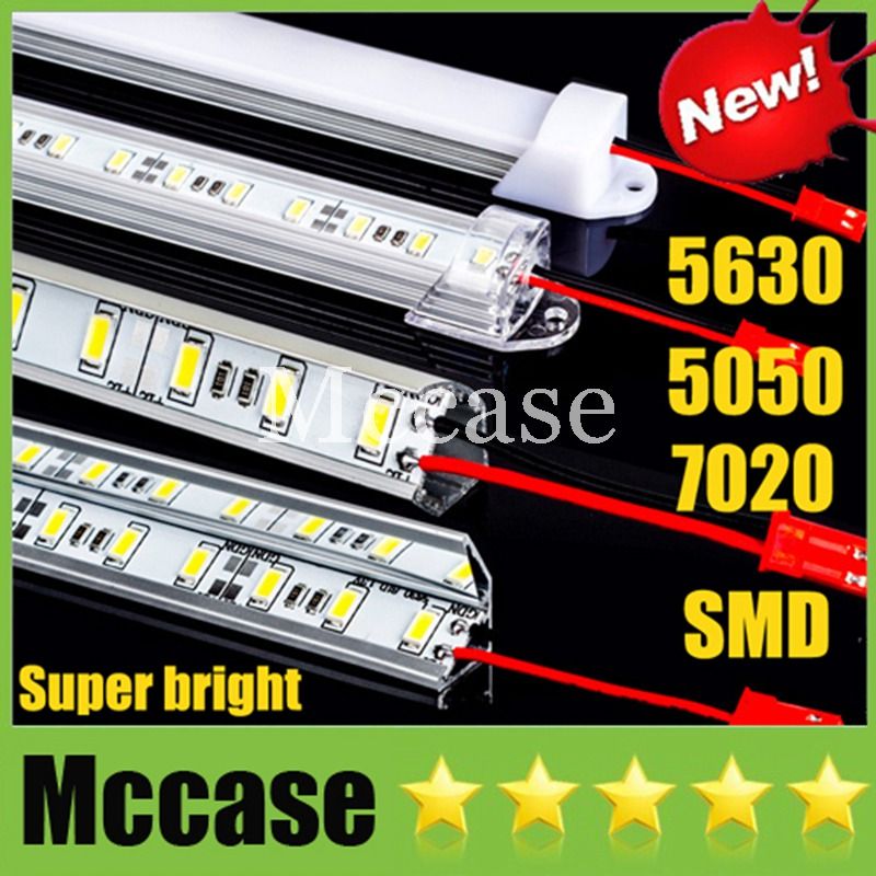 30/50CM 5050 5630 7020 SMD 21/36LED Aluminum Alloy Shell Cabinet Strip Light 