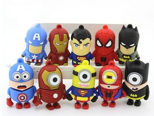 Super Hero Minion Ironman USB Flash Drive 16 GB Super Hero Minion Ironman USB Flash Drive 16 GB