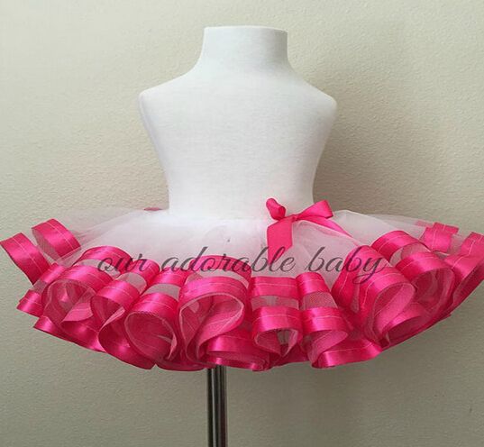 Compre 25 Cores! 5 Peças / Fita Arco Meninas Tutu Saia Tutu Saias Meninas Curto Tutus Saia Do Bebê Para Meninas Petticoat Bebê Tutu 2t 8t 25 Cores De Charm_style, $184,69 | Pt.Dhgate.Com