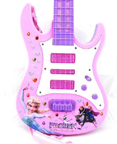 frozen toy guitar