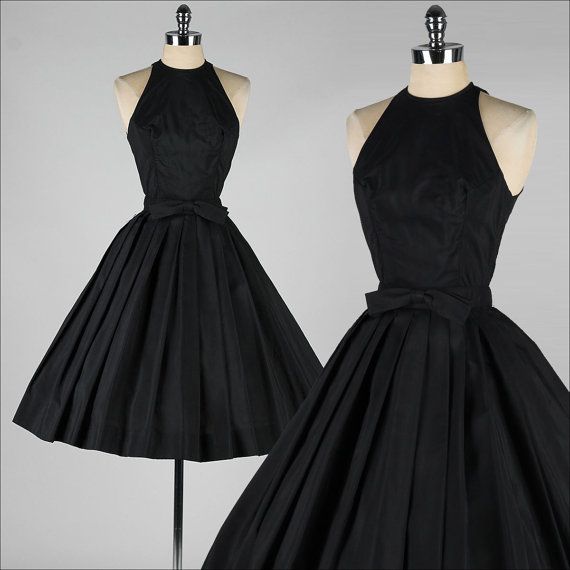 vintage little black dress