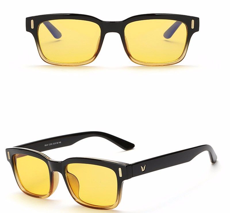 2021 Computer Glasses Gaming Eye Strain Relief Glasses Anti Glare And