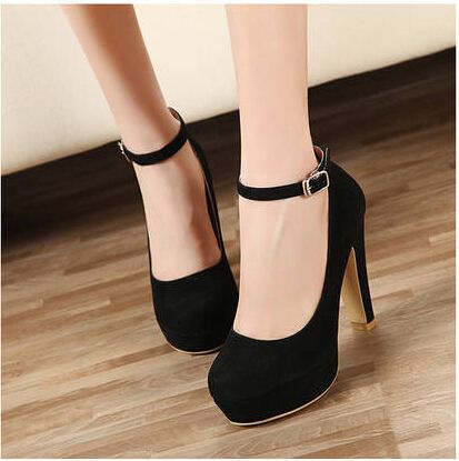 ankle strap mary jane heels