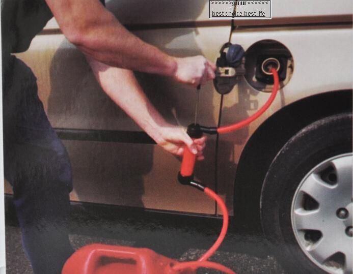 Manual de transferencia sifón kit para vehículo líquido líquido agua gas gasolina 