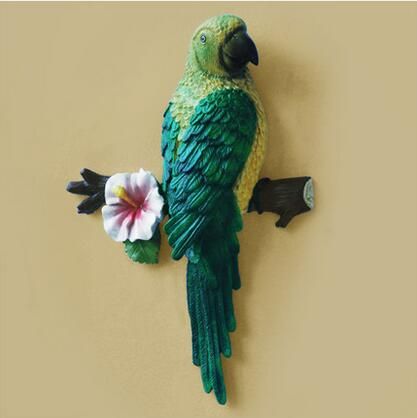 green parrot