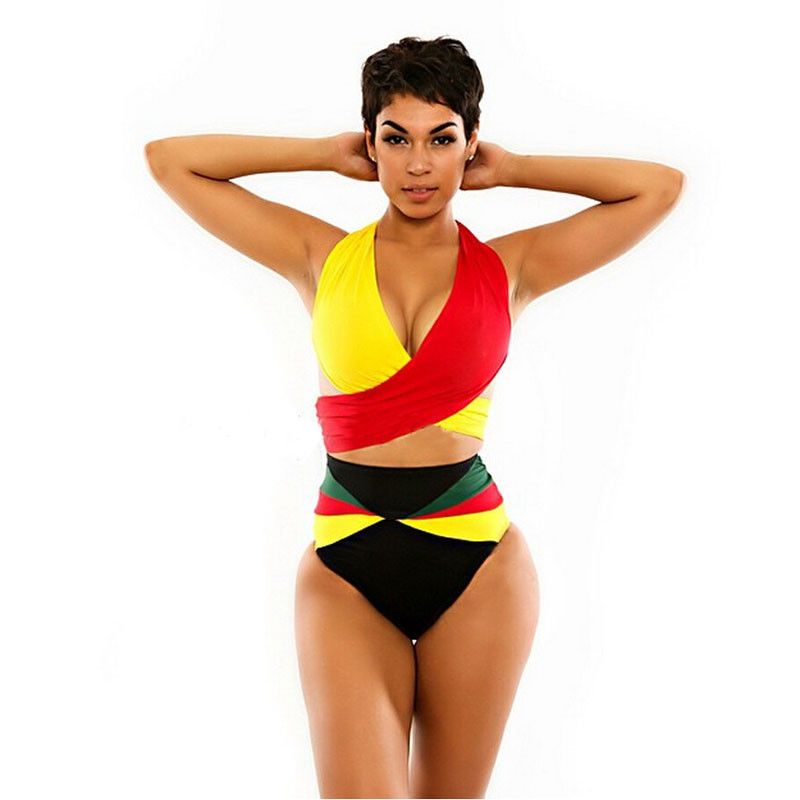 best high waisted swimwear