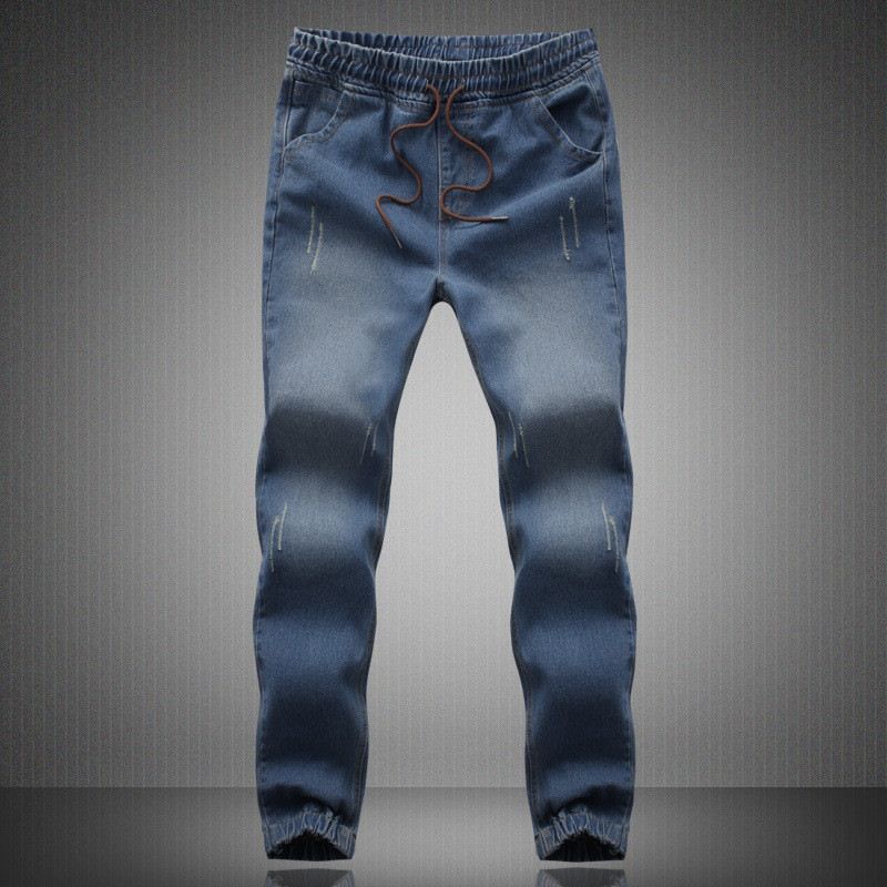 denim joggers mens plus size