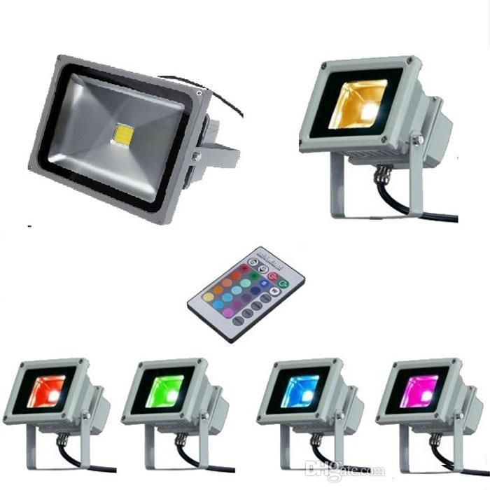 Outdoor 10w 20w 30w 50w 100w Rgb Led, Outdoor Color Changing Led Flood Lights