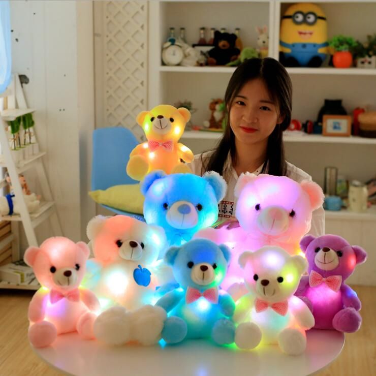 led plush teddy bears