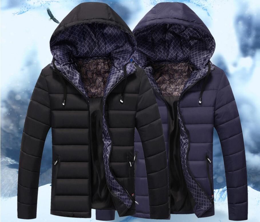 Compra Venta Al Por Mayor Chaquetas Abrigadas De Invierno De Los Hombres  Coreanos Más El Tamaño M 4XL Buena Calidad Algodón Acolchado Prendas De  Abrigo Hombre Moda Parkas Marca Abrigos Tiempo Libre
