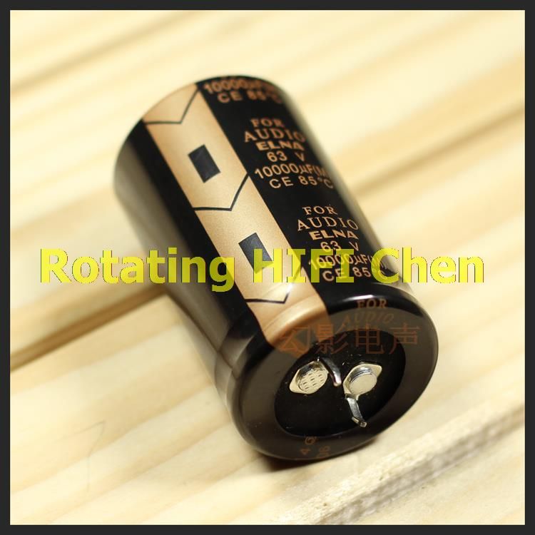 2PCS Original ELNA Lao 10000uf 63V Audio Top Power Electrolytic Filter Capacitor