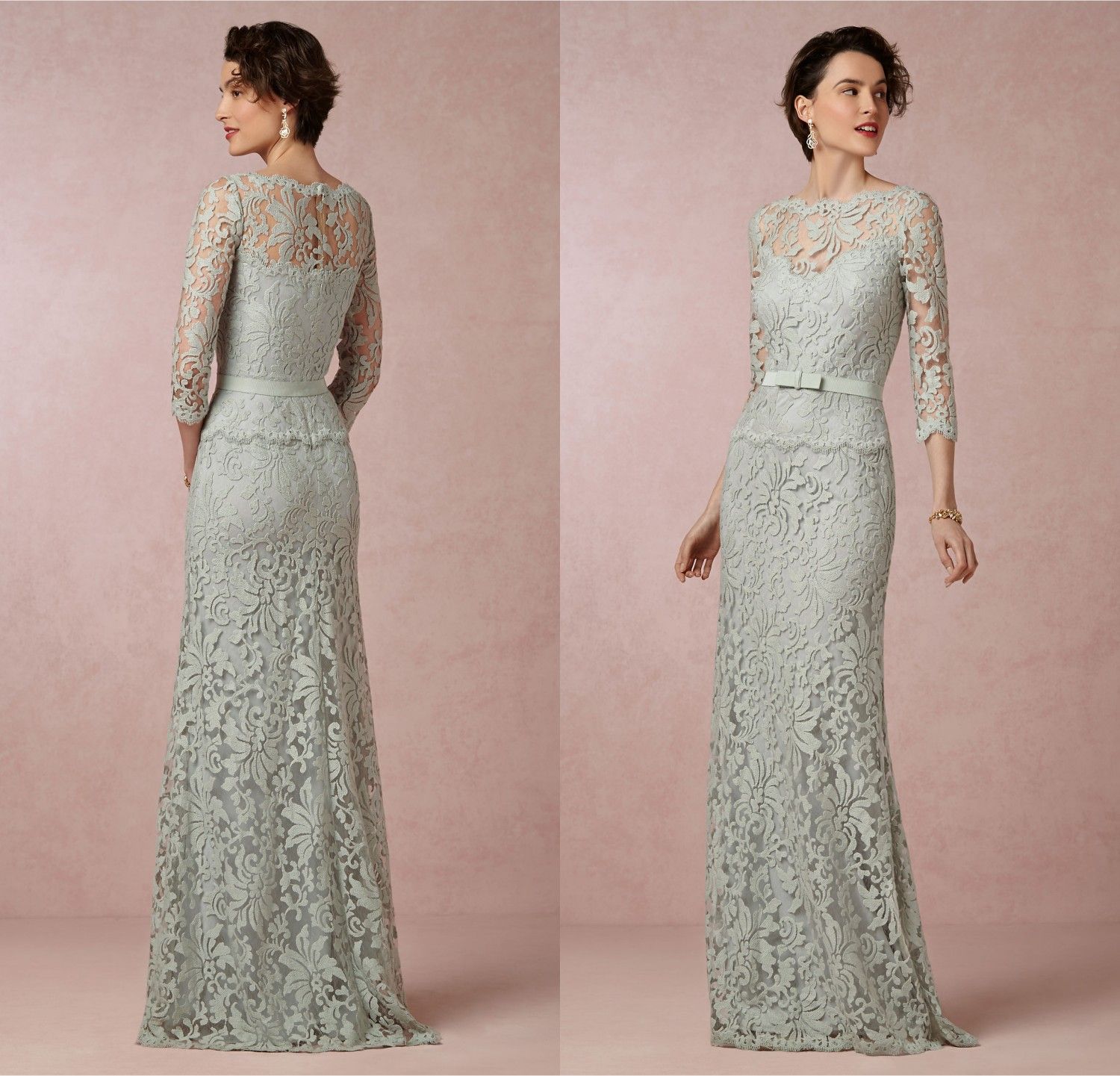 sage color mother of the bride dresses
