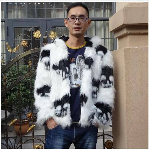 Hooded Warm Casual Skull Faux Fox Fur Coat Mens Leather Jacket Men Trench Coats Villus Slim Winter Thermal Outerwear S 3xl From Yuyingli 77 16 Dhgate Com Hooded Warm Casual Skull Faux Fox Fur, Faux Fox Fur Coat Mens
