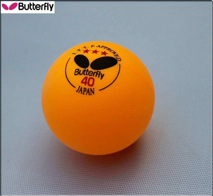 2020 3boxes Butterfly 3 Stars Table Tennis Balls Celluloid 40mm