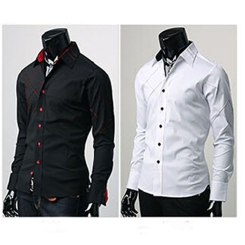 mens casual button down shirts