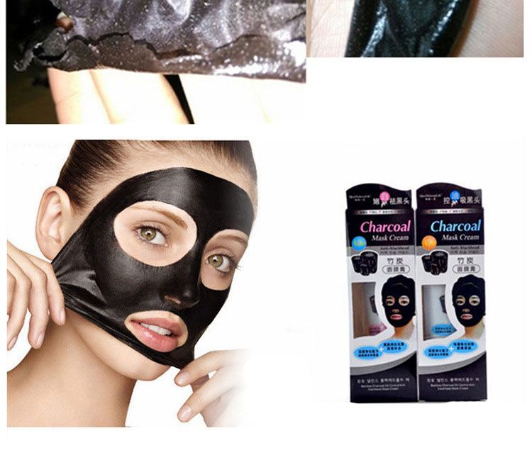 Charcoal mask for nose blackheads