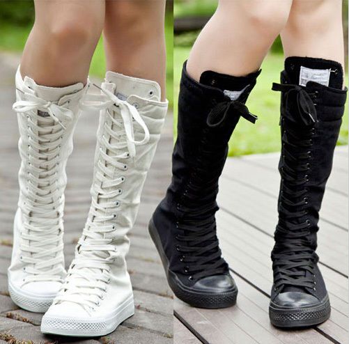 emo girl boots