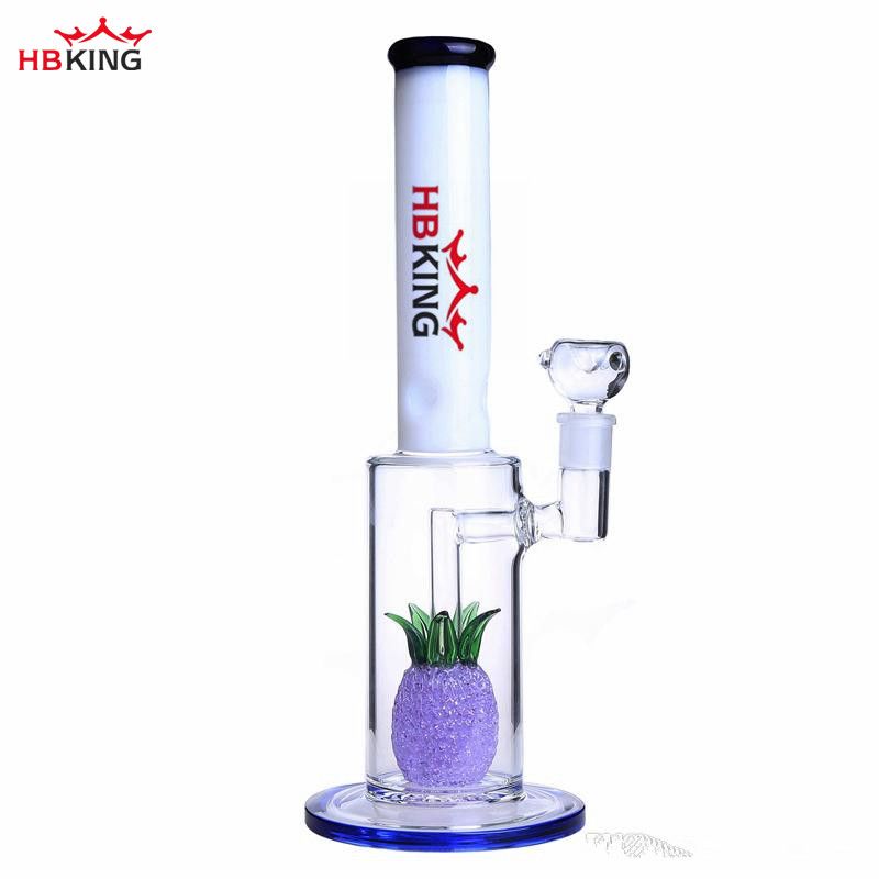 K130 Hot Sell Bongs Skull Fab Egg Triple Perc Tube Glass Bottle Klein