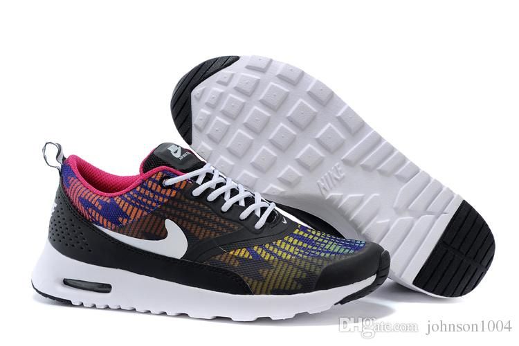 NIKE AIR MAX Thea impresión deporte 2015 mujeres baratas Airmax deportivo de