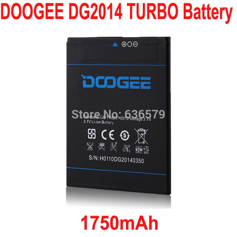 Bateria reemplazo para  Doogee Turbo DG2014  1750mAh