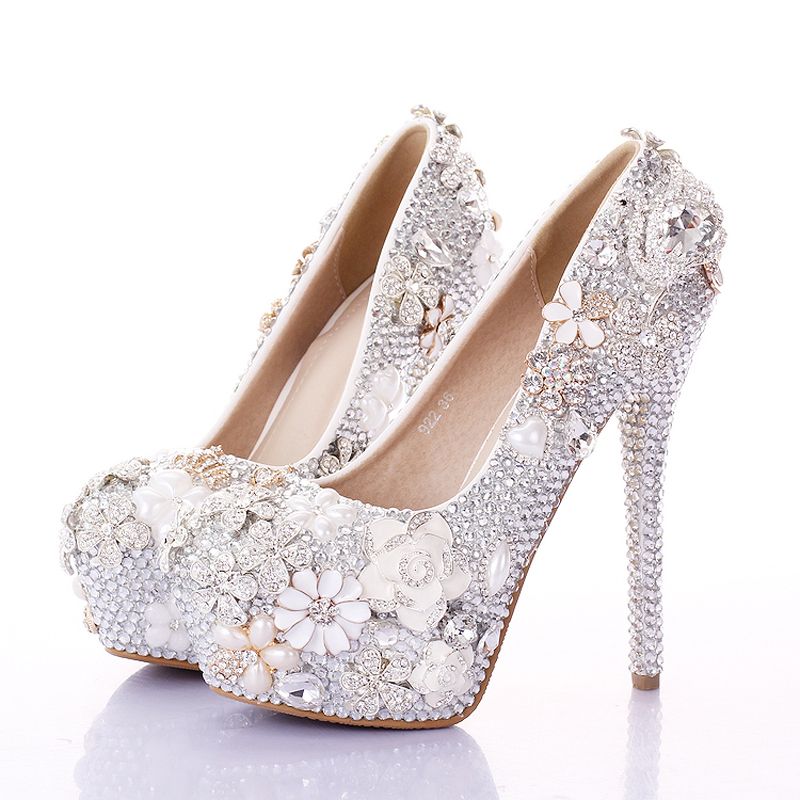 flower girl shoes with heels
