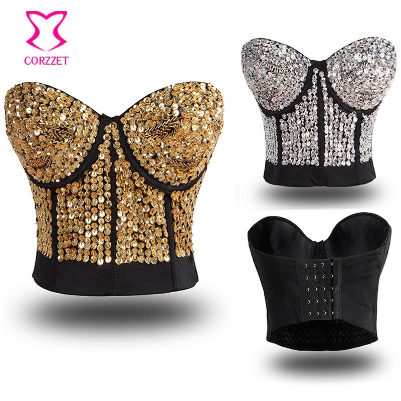 studded corset top