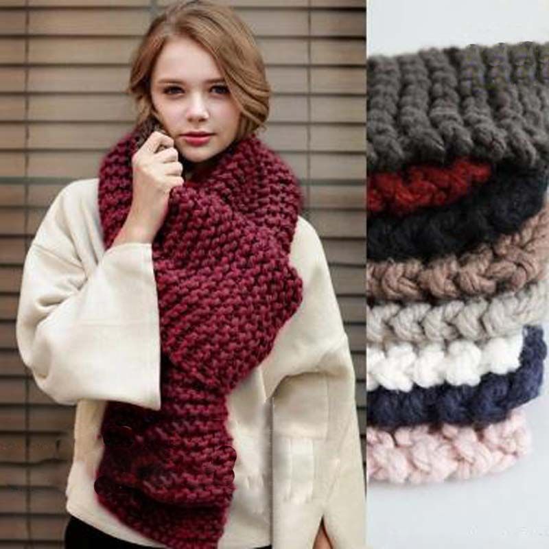 thick scarf