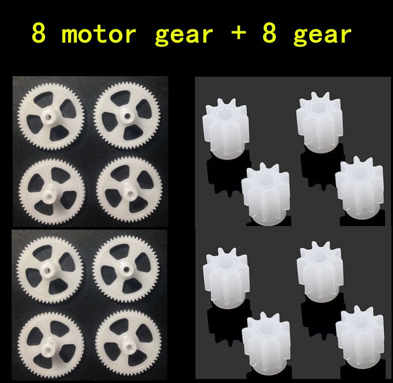 satin al 8 adet motor disli 8 adet buyuk disli icin syma x5c x5 x5c 1 x5sc x5sw rc quadcopter helikopter drone aksesuarlari yedek parca tl36 75 tr dhgate com