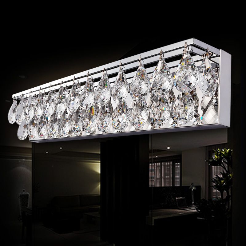 2020 Sconce Light Wall Light Crystal K9 Led Modern Bathroom Mirror