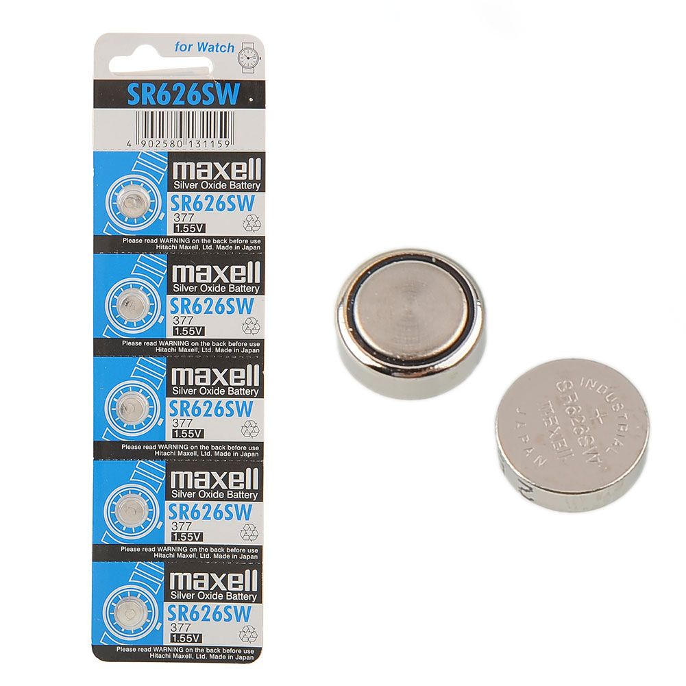 SR626SW SR66 Silver Oxide Alkaline Battery Button Cell For Watch New