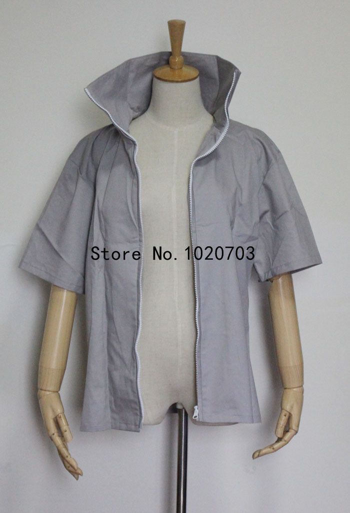 sasuke button up shirt