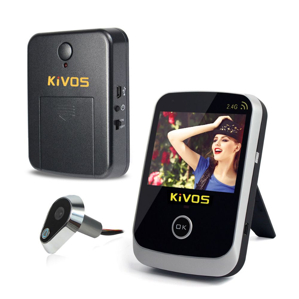 Kivos 3 5 Digital Door Eye Peephole Door Viewer Wireless Video Doorbell Camera Monitor For Home Apartment Best F1709d Entry Video Front Door Cam From