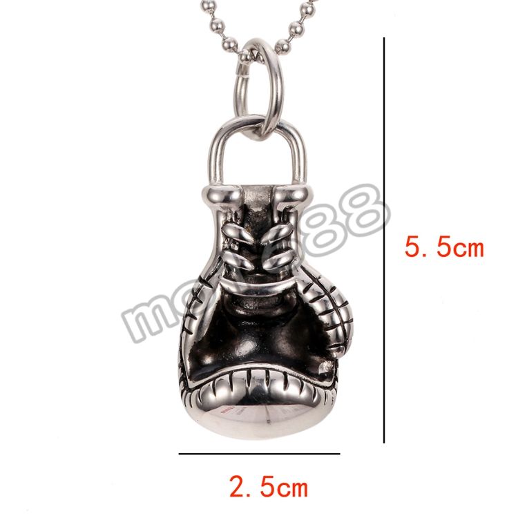 10pc Charms Boxing Glove petits pendentifs fabrication de bijoux Tibétain argent/982 