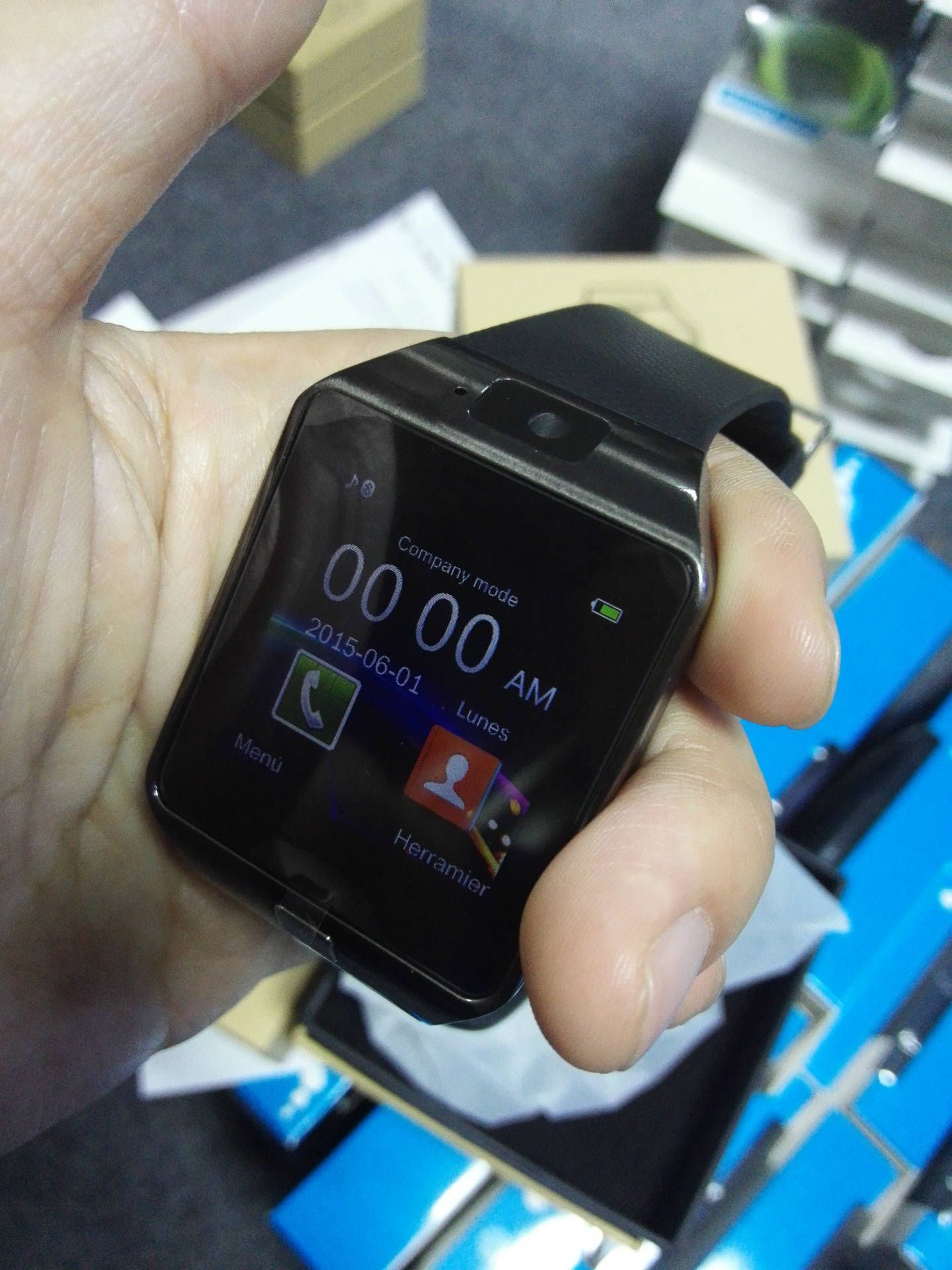 smart watch dz09 black